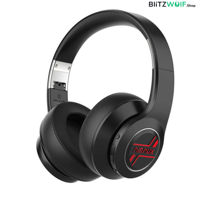 BlitzWolf AirAux AA-ER3: Bluetooth 5.0 fejhallgató mikrofonnal