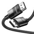 UGREEN extra erős 8K DisplayPort 1.4 kábel, 1m (fekete) UGREEN extra erős 8K DisplayPort 1.4 kábel, 1m (fekete)