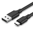 UGREEN US287 USB-A - USB-C töltőkábel, 2m, 3A - Fekete
