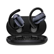 Xiaomi Haylou Earhook kampós, nyitott kialakítású, akkumulátor kijelzős vezeték nélküli fülhallgató (fekete)