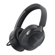 Xiaomi Haylou S40 Bluetooth 6.0 fejhallgató - 360° térhangzás, 5-mikrofonos hibrid ANC, 90 órás üzemidő, LDAC (fekete)