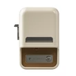Niimbot B21 Pro hordozható bluetooth címkenyomtató, 300 DPI, 20-50mm-es címkékhez (krémfehér)