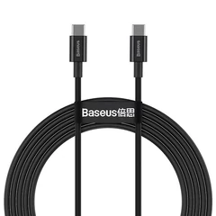 Baseus Superior Series USB-C-USB-C kábel, 100 W, 1 m (fekete)