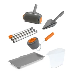 Csepegésmentes festőhenger beépített tartállyal