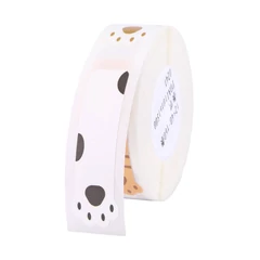 Niimbot termál címke 12x40 mm, 160 db (cica mancsos)