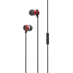 LDNIO HP02 3.5mm vezetékes fülhallgató mikrofonnal - fekete