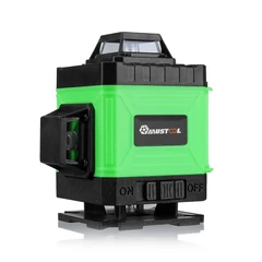 Mustool 360 fokos 4D lézeres szintező, automatikus beállítással és 2 db akkumulátorral Mustool 360 fokos 4D lézeres szintező, automatikus beállítással és 2 db akkumulátorral