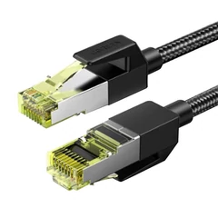 UGREEN RJ45 fonott hálózati kábel, CAT7, 2m (fekete)