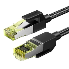 UGREEN RJ45 fonott hálózati kábel, CAT7, 5m (fekete)