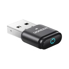 UGREEN Bluetooth 5.3 adapter és láthatatlan egérmozgató - Fekete