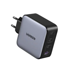 UGREEN GaN II 4 kimeneti portos gyorstöltő, 100W, PD3.0/QC4+