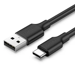 UGREEN US287 USB-A - USB-C töltőkábel, 2m, 3A - Fekete