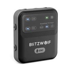 BlitzWolf BW-LE523 2 az 1-ben adó-vevő bluetooth transzmitter BlitzWolf BW-LE523 2 az 1-ben adó-vevő bluetooth transzmitter