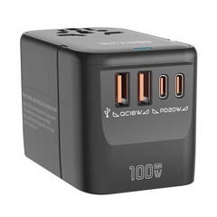 BlitzWolf BW-TA2 5 az 1-ben univerzális utazóadapter - 100W