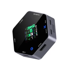 BlitzWolf BW-TH16 8 az 1-ben intelligens HUB és dokkoló LCD kijelzővel