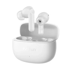 EarFun Air Life vezeték nélküli fülhallgató, 11 óra zenelejátszás, Bluetooth 5.4 - Fehér