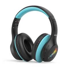 EarFun K4 vezeték nélküli gyerek fejhallgató, hangerőkorlátozás, LED világítás, 90 óra üzemidő - Fekete