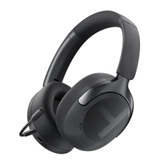 Xiaomi Haylou S40 Bluetooth 6.0 fejhallgató - 360° térhangzás, 5-mikrofonos hibrid ANC, 90 órás üzemidő, LDAC (fekete)