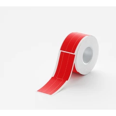 Niimbot termál címke 25x38+38 mm, 200 db (piros, kábel)