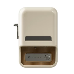 Niimbot B21 Pro hordozható bluetooth címkenyomtató, 300 DPI, 20-50mm-es címkékhez (krémfehér) Niimbot B21 Pro hordozható bluetooth címkenyomtató, 300 DPI, 20-50mm-es címkékhez (krémfehér)
