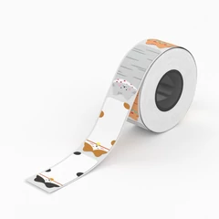 Niimbot termál címke 12x40 mm, 160 db (cicás)