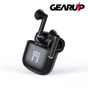 EarFun Air Lite vezeték nélküli fülhallgató, akkumulátor kijelzővel, IPX7 vízállósággal, fekete (TW204)