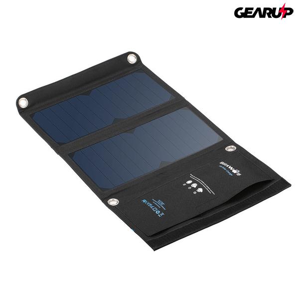 BlitzWolf® BW-L2: hordozható napelemes tok és mobiltelefon töltő (15W) BlitzWolf® BW-L2: hordozható napelemes tok és mobiltelefon töltő (15W)