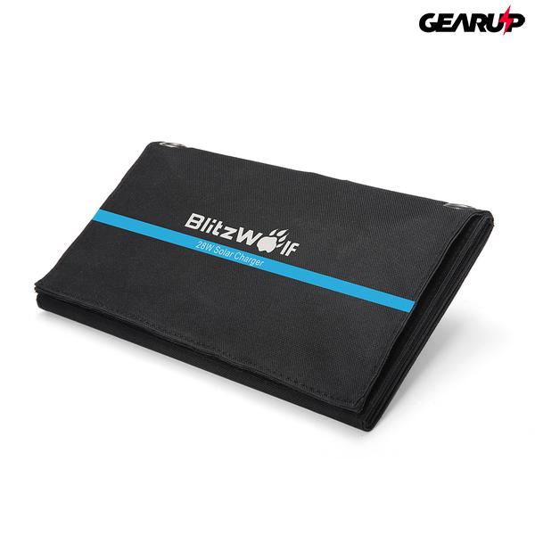 BlitzWolf® BW-L3: hordozható napelemes tok és mobiltelefontöltő (28W) BlitzWolf® BW-L3: hordozható napelemes tok és mobiltelefontöltő (28W)