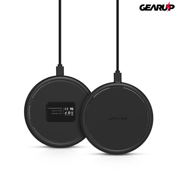 BlitzWolf® BW-FWC5: vezeték nélküli gyorstöltő pad 10W teljesítménnyel (Samsung, Huawei, Apple) BlitzWolf® BW-FWC5: vezeték nélküli gyorstöltő pad 10W teljesítménnyel (Samsung, Huawei, Apple)