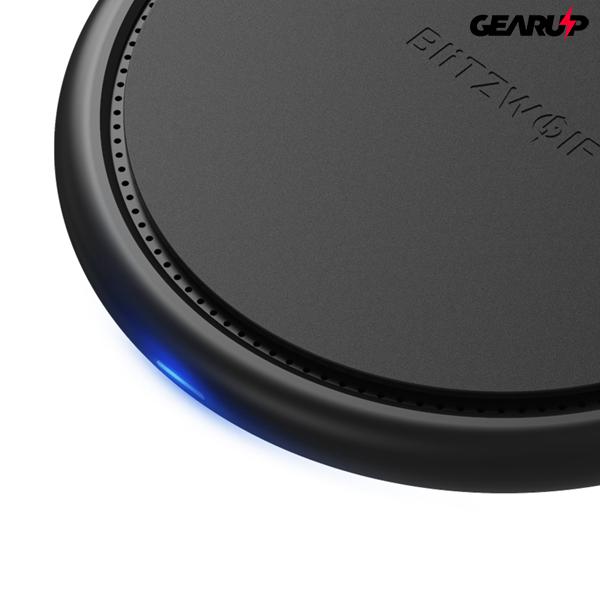 BlitzWolf® BW-FWC5: vezeték nélküli gyorstöltő pad 10W teljesítménnyel (Samsung, Huawei, Apple) BlitzWolf® BW-FWC5: vezeték nélküli gyorstöltő pad 10W teljesítménnyel (Samsung, Huawei, Apple)