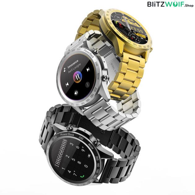 BlitzWolf BW-HL4 intelligens óra Bluetooth hívással és tárcsázással
