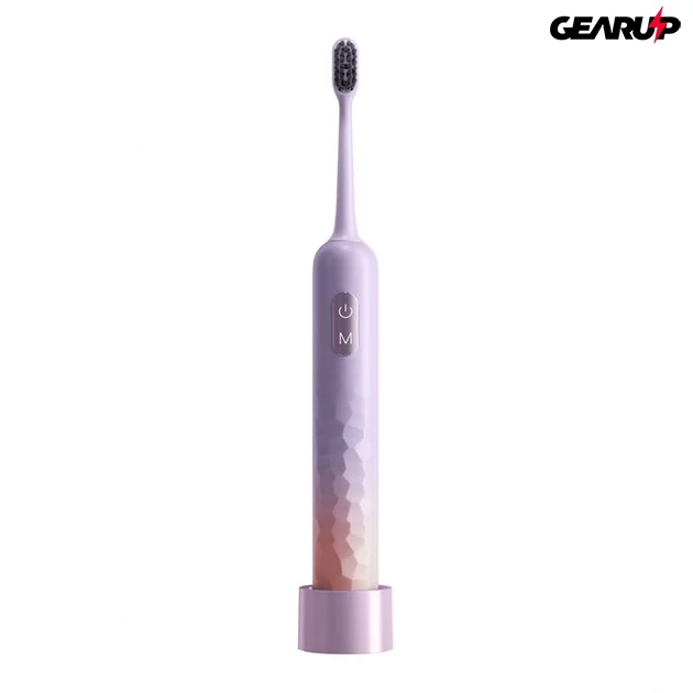 Kép 1/5 - Xiaomi Enchen Aurora T3 szónikus fogkefe 2db cserélhető fogkefe fejjel (rózsaszín)