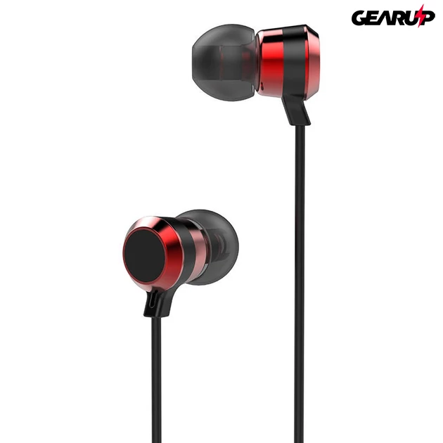 Kép 2/3 - LDNIO HP02 3.5mm vezetékes fülhallgató mikrofonnal - fekete
