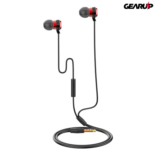 Kép 3/3 - LDNIO HP02 3.5mm vezetékes fülhallgató mikrofonnal - fekete