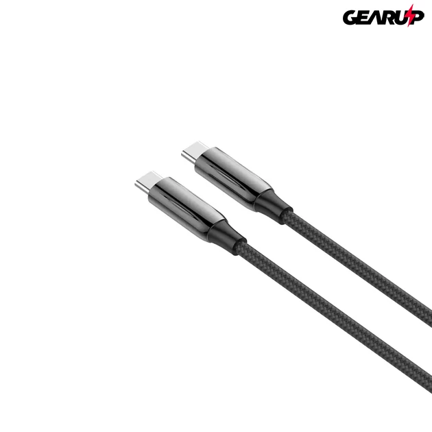 Kép 3/7 - LDNIO USB-C/USB-C PD3.1 kábel, 240W, 2m (fekete)