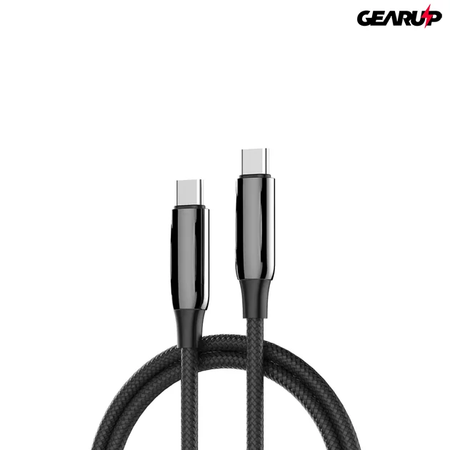 Kép 6/7 - LDNIO USB-C/USB-C PD3.1 kábel, 240W, 2m (fekete)