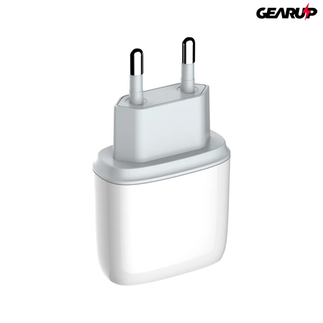 Kép 5/10 - LDNIO mini gyorstöltő USB és USB-C kimenettel, 20W