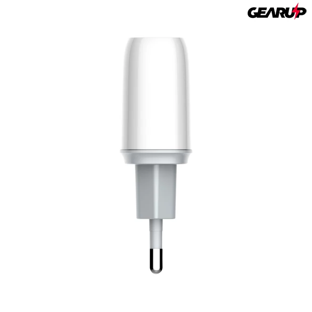 Kép 3/10 - LDNIO mini gyorstöltő USB és USB-C kimenettel, 20W