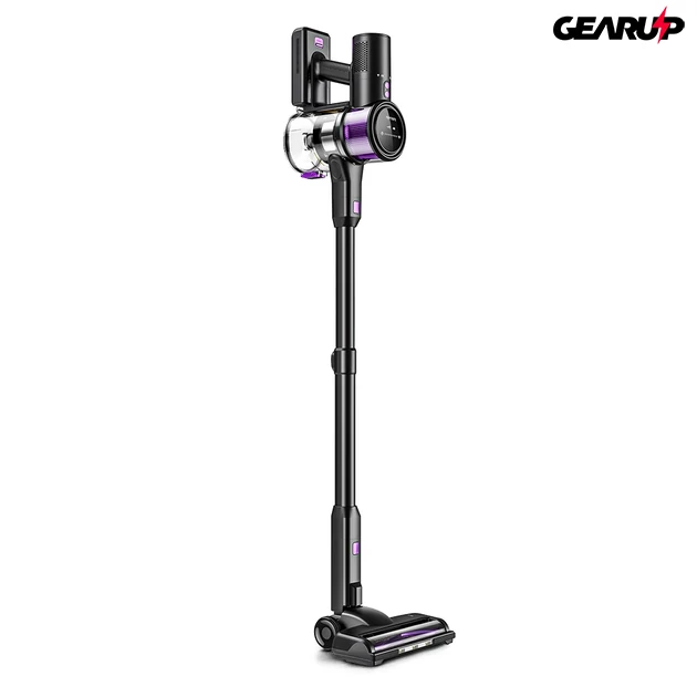 Kép 2/8 - Lubluelu L9 vezeték nélküli álló porszívó erős 30KPa szívóteljesítménnyel és 55 perces üzemidővel