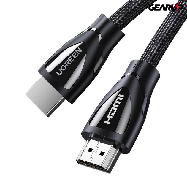 Kép 1/2 - UGREEN extra erős HDMI 8K fonott kábel, 3m (fekete)