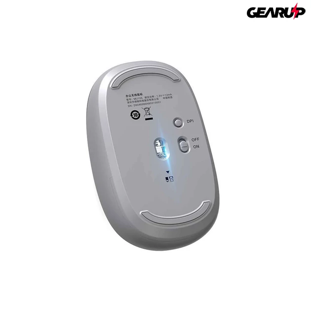 Kép 2/2 - UGREEN vezeték nélküli egér, 2,4GHz - Szürke
