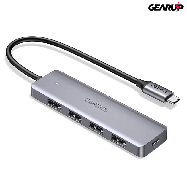 Kép 2/2 - UGREEN 4 kimeneti portos USB-C elosztó 5Gbps adatátvitellel