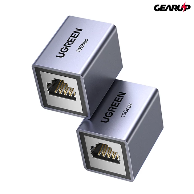 Kép 1/2 - UGREEN RJ45 hálózati kábel hosszabbító, 10 gigabites, prémium alumínium