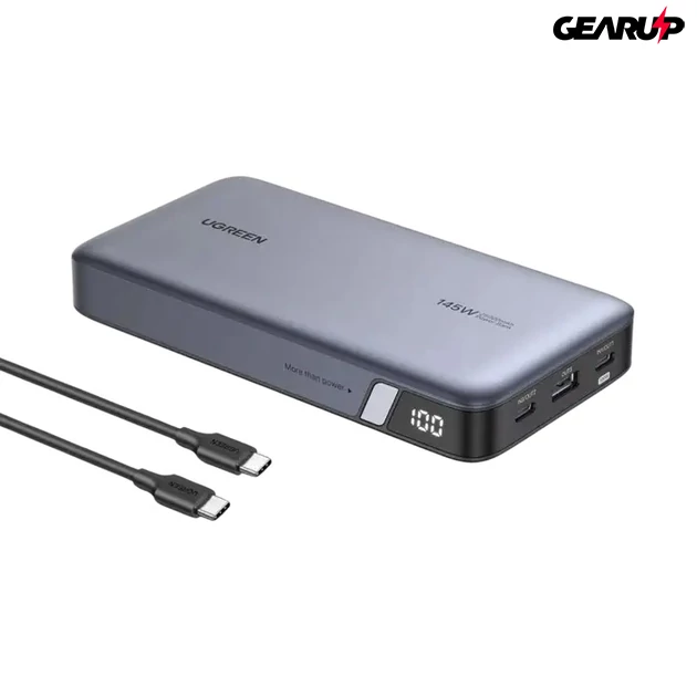 Kép 1/7 - UGREEN Nexode powerbank, 25000mAh, 145W