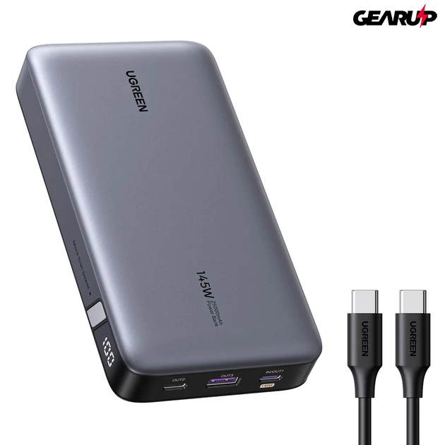 Kép 3/7 - UGREEN Nexode powerbank, 25000mAh, 145W