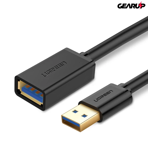 Kép 3/4 - UGREEN USB 3.0 hosszabbító kábel 3 m - fekete