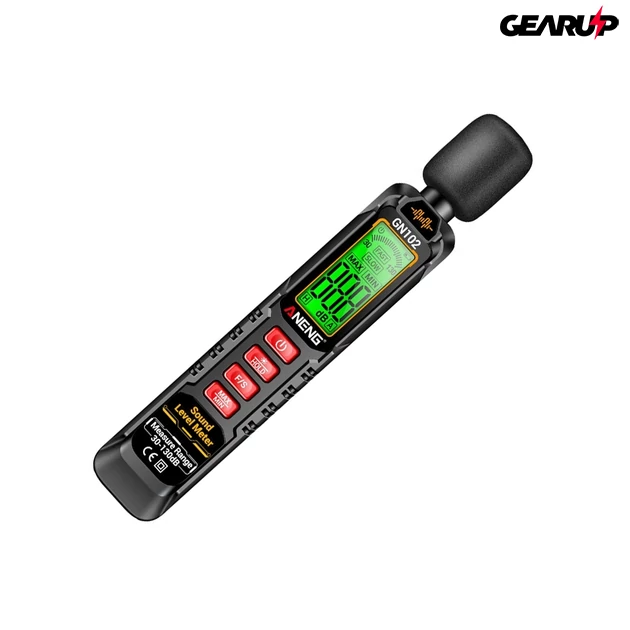 Kép 3/3 - ANENG GN102 digitális zajszintmérő Kép 3/3 - ANENG GN102 digitális zajszintmérő