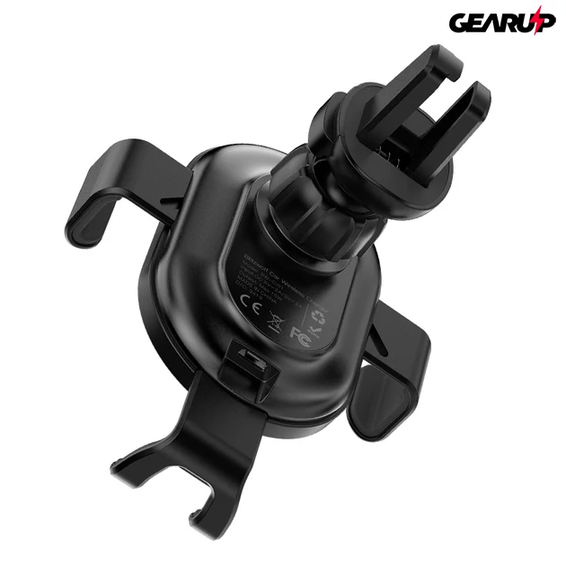 Kép 6/8 - BlitzWolf® BW-CW1: autós telefontartó és vezeték nélküli gyorstöltő - 10W