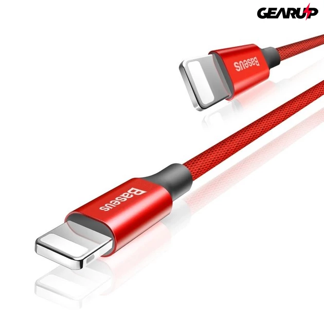 Kép 3/7 - Baseus Yiven USB/Lightning kábel - 1,8m 2A (piros)