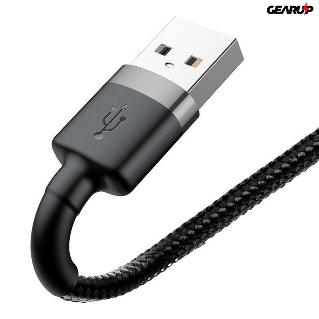 Baseus Cafule USB/Lightning kábel 2A 3m (szürke-fekete)